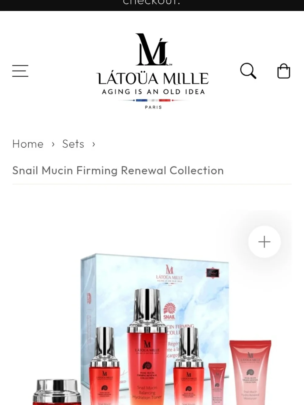Snail Mucin Hydration Set — Red